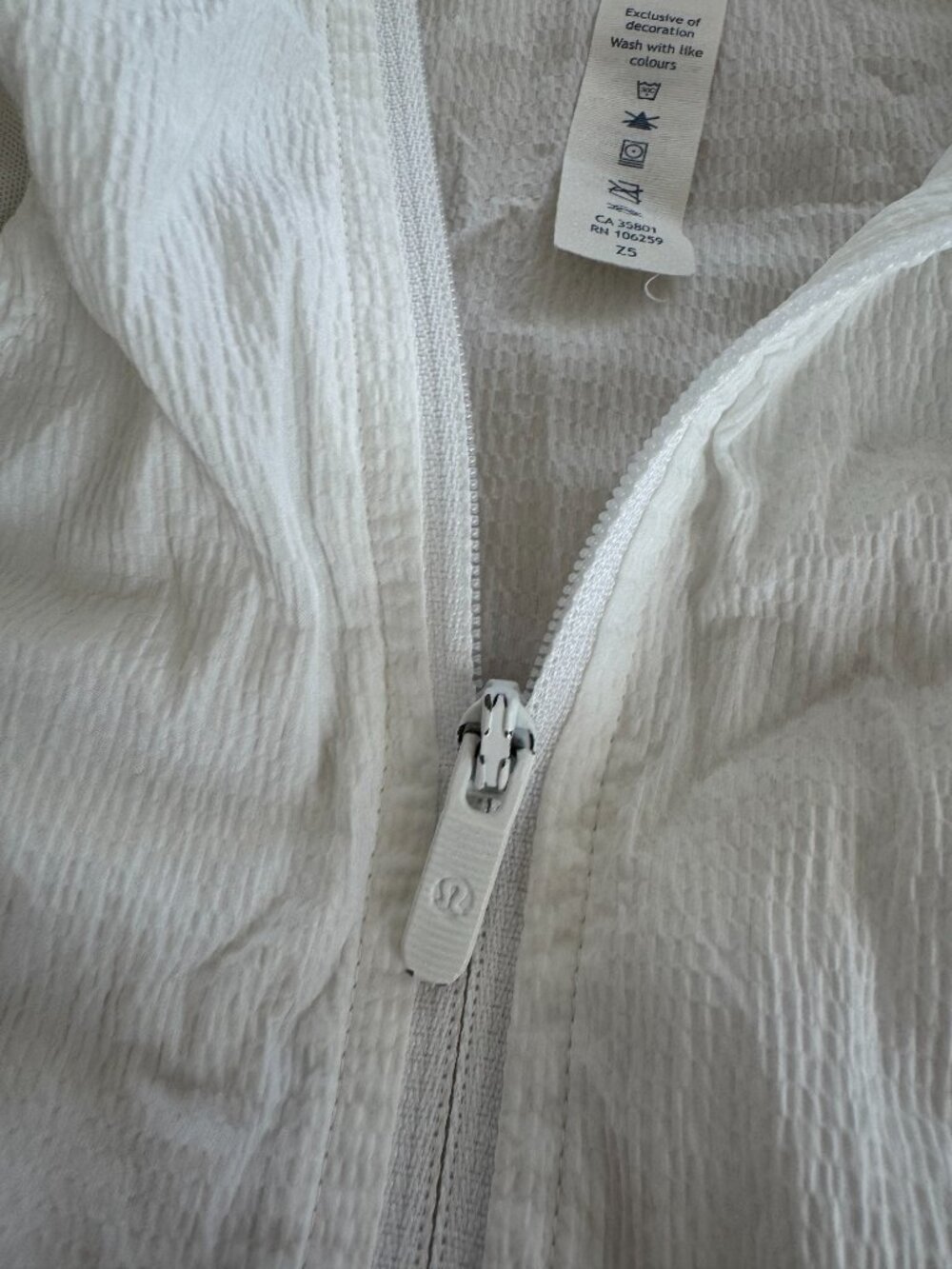 Lululemon In Depth Jacket White - Picture 9 of 12